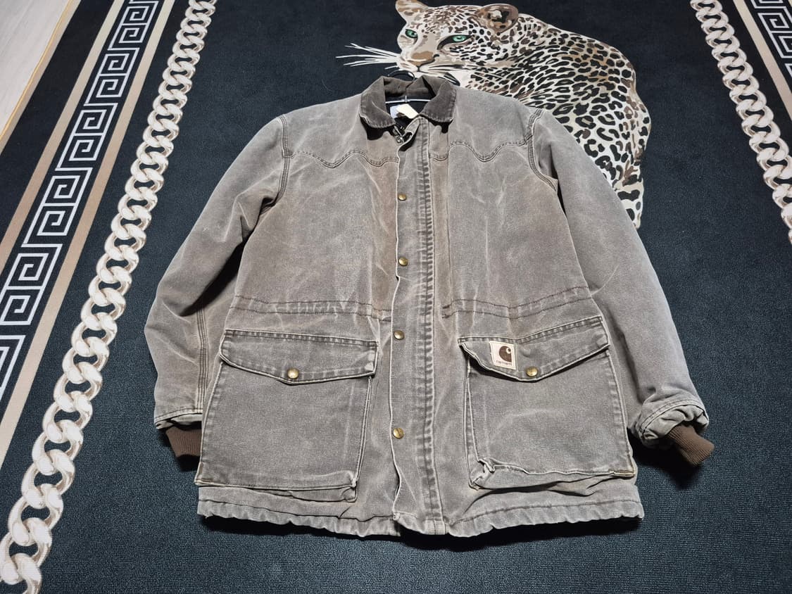 90's 칼하트 빈티지 블랭킷 라인드 덕 디트로이트 초어 자켓 상품이미지1