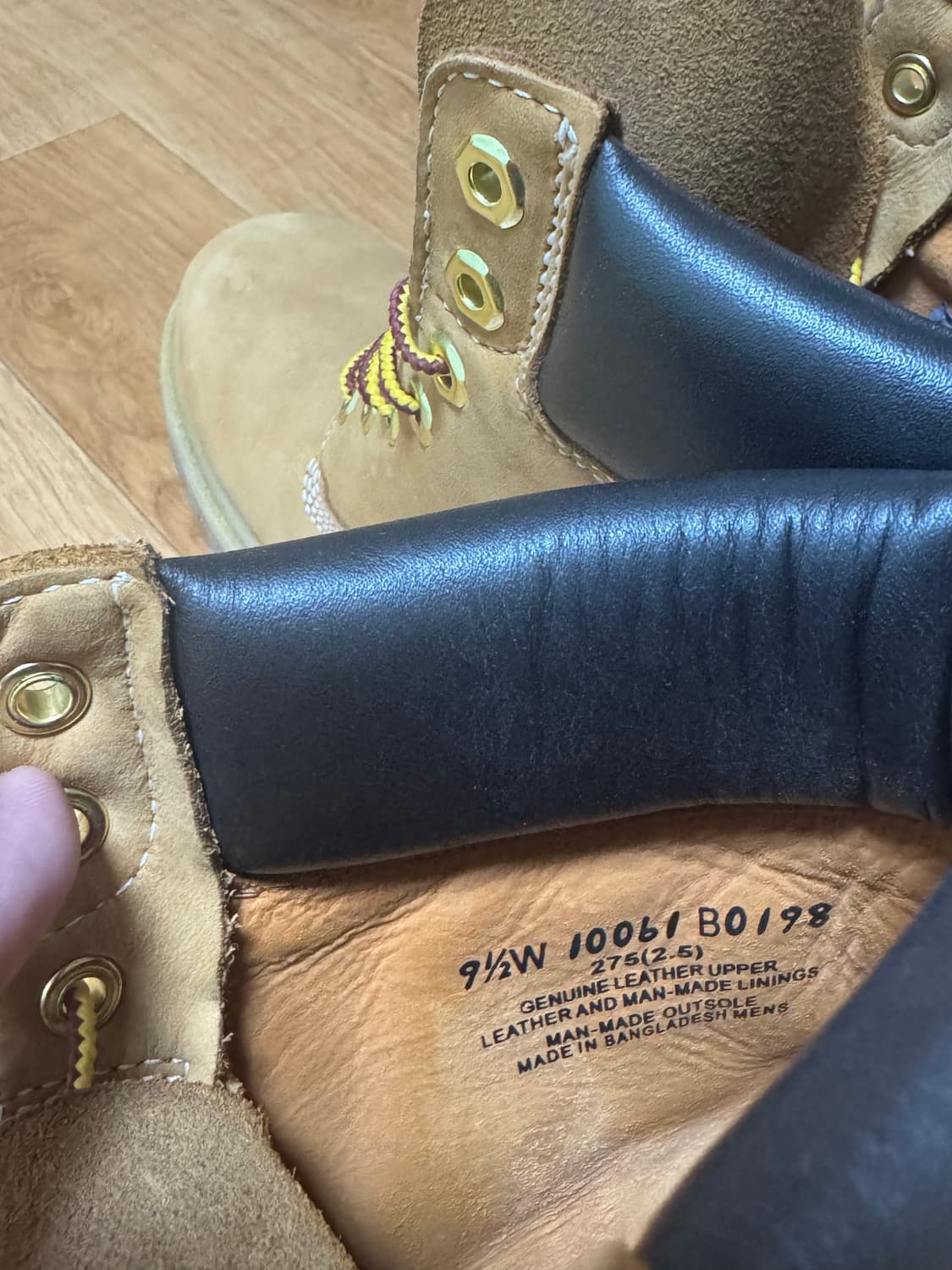 팀버랜드 프리미엄 6인치 워터프루프 부츠 위트 누벅  상품이미지7