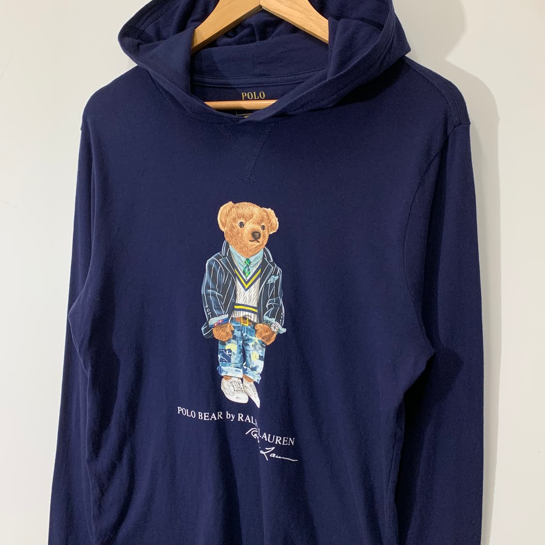 폴로 베어 보이즈  후드 롱슬리브 상품이미지2