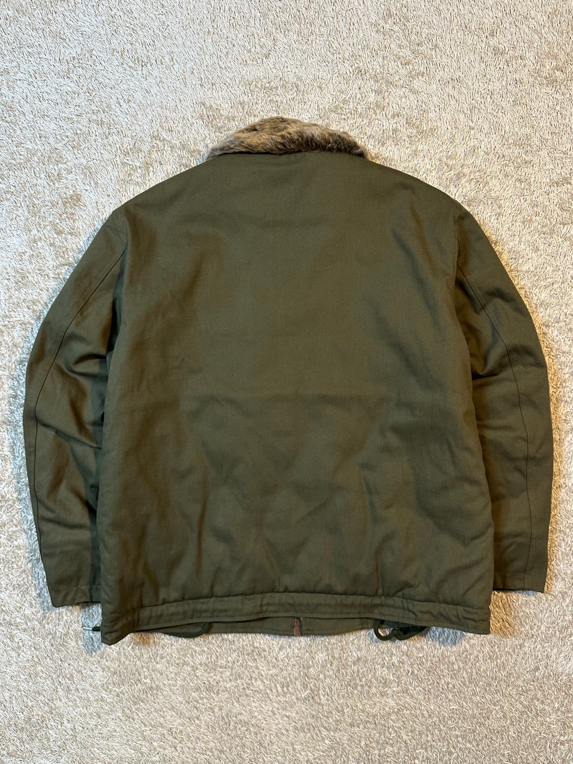 프리즘웍스 FRIZM WORKS EDGAR N-1 덱자켓 올리브 상품이미지4