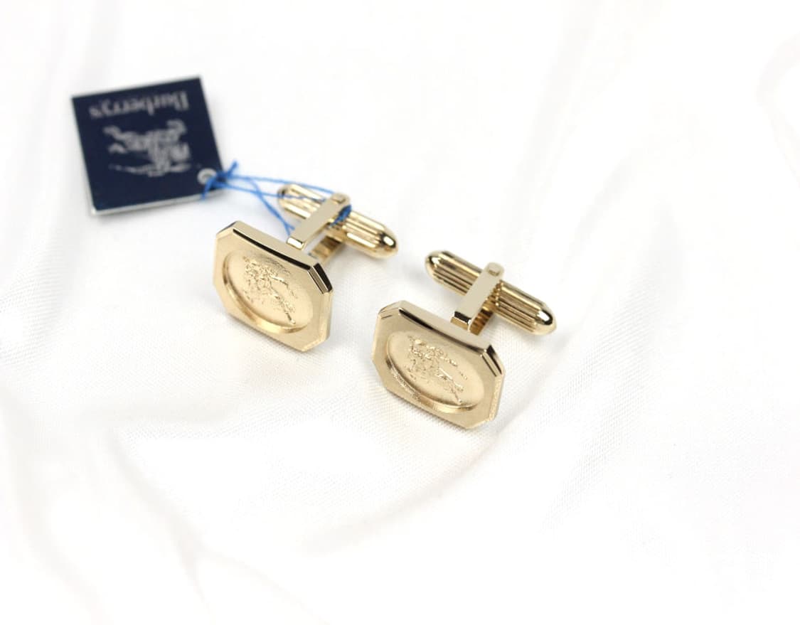 버버리 미사용 S등급 남자 명품 커프스 빈티지 상품이미지2