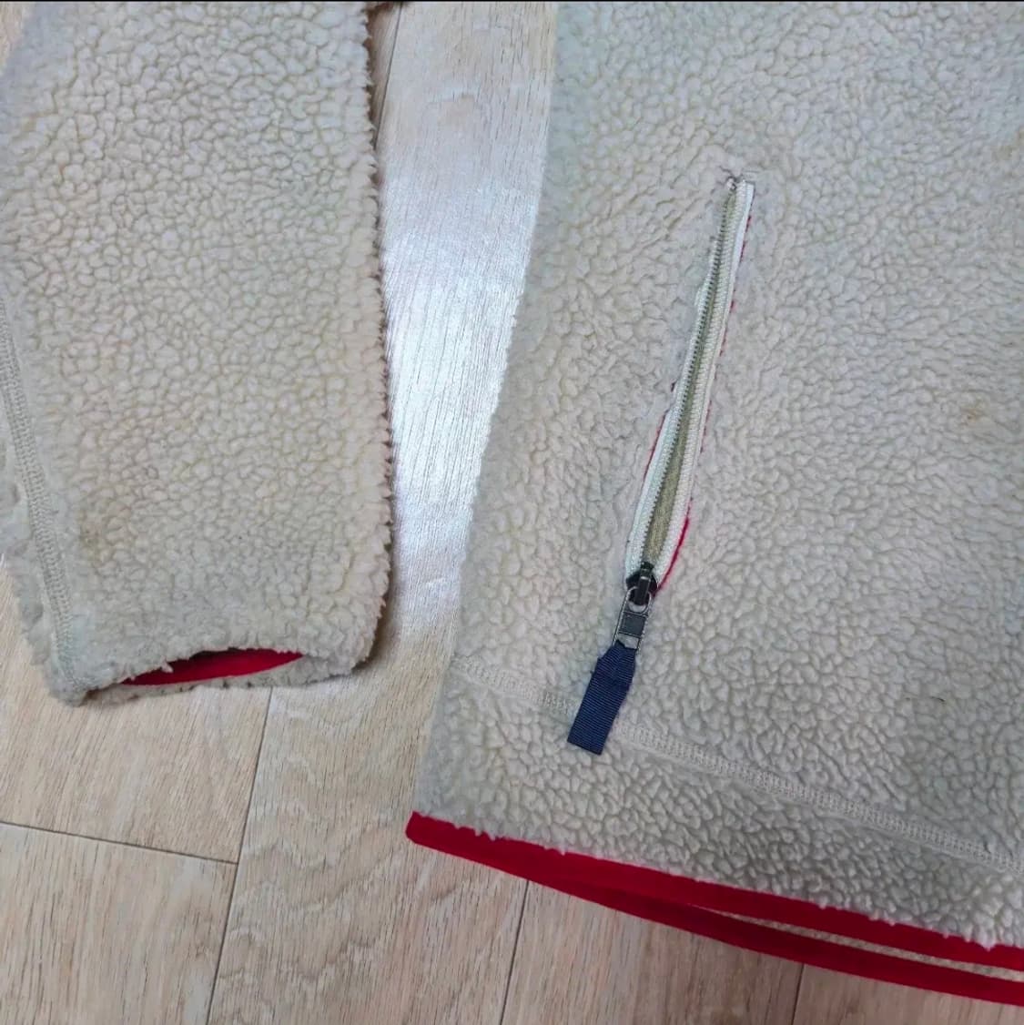 XS) 파타고니아 레트로 파일 플리스 자켓 아이보리 상품이미지4