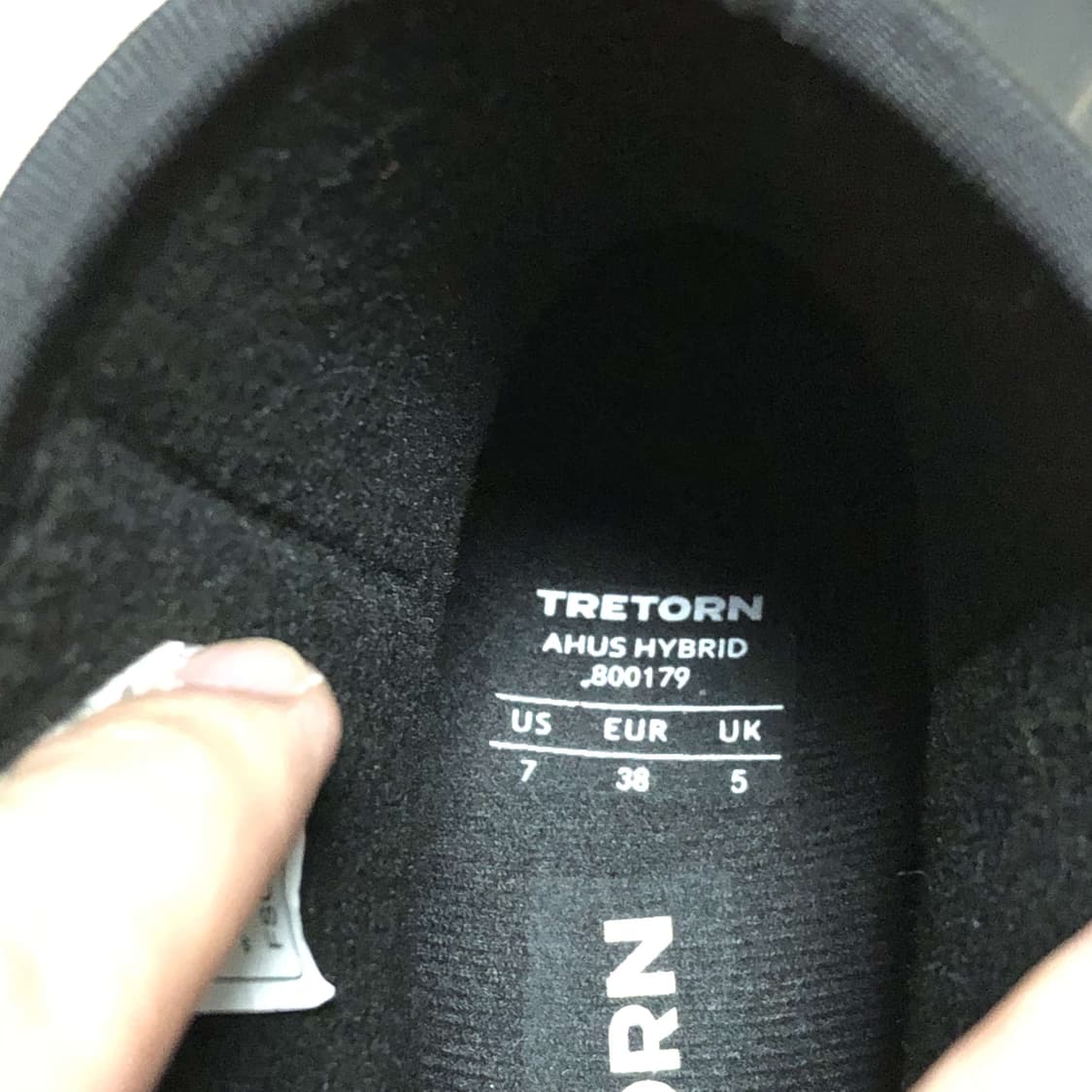 (240) 트레통 TRETORN 아후스 하이브리드 블랙 레인부츠 상품이미지5