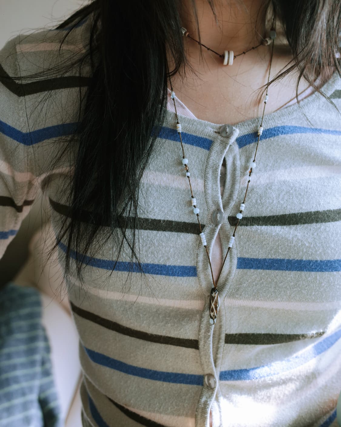 (only one) mint round cracker necklace 상품이미지5