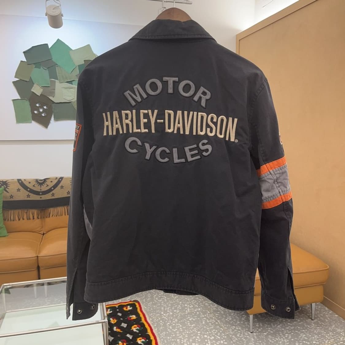 할리 데이비슨 디트로이트 모터사이클 레이싱 자켓 100 C08279 상품이미지4