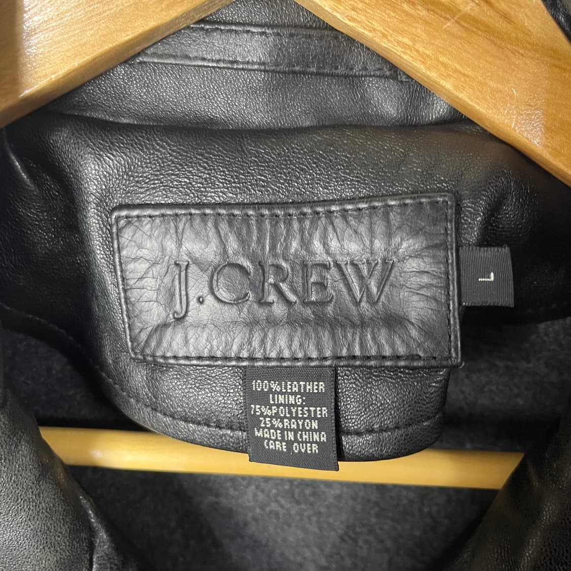 [J.Crew] 제이크루 램스킨 집업 레더자켓 상품이미지4