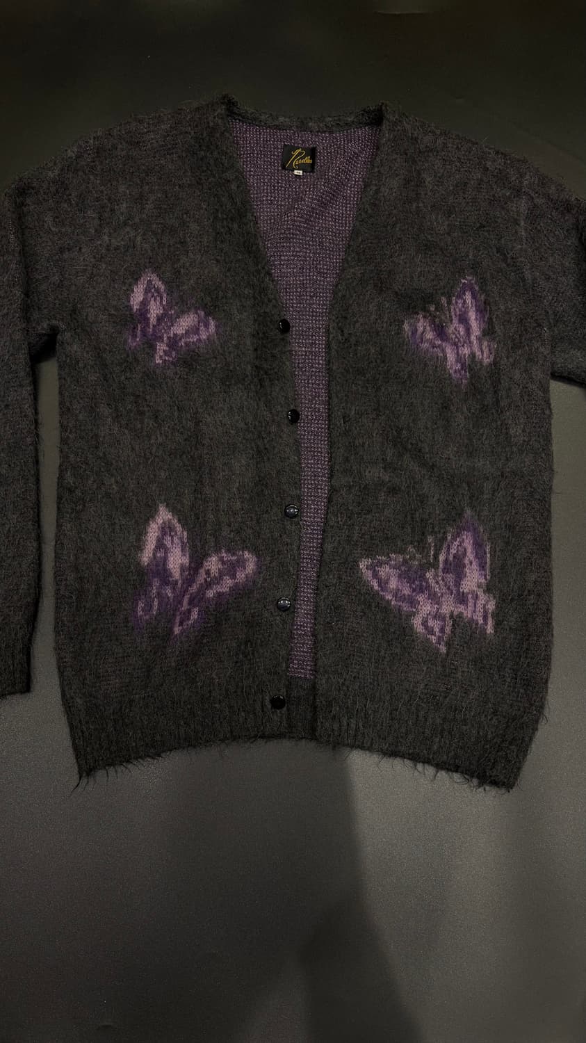 니들스 빠삐용 모헤어 가디건 상품이미지2