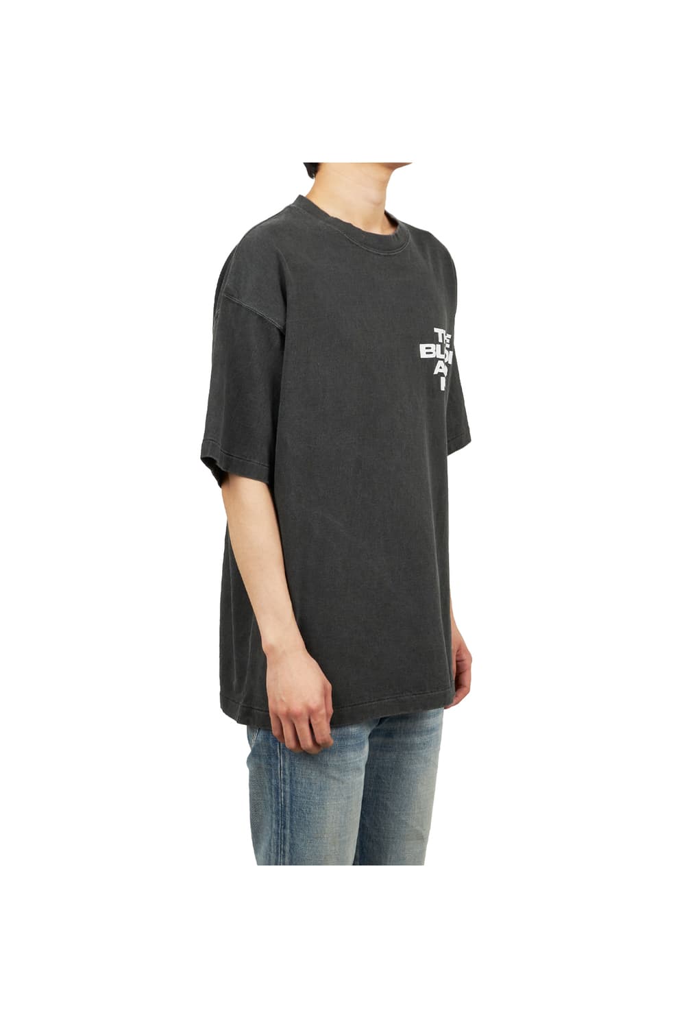 새상품 슈가펀치 블리치 참월 블랙 숏슬리브 M/XL 상품이미지4