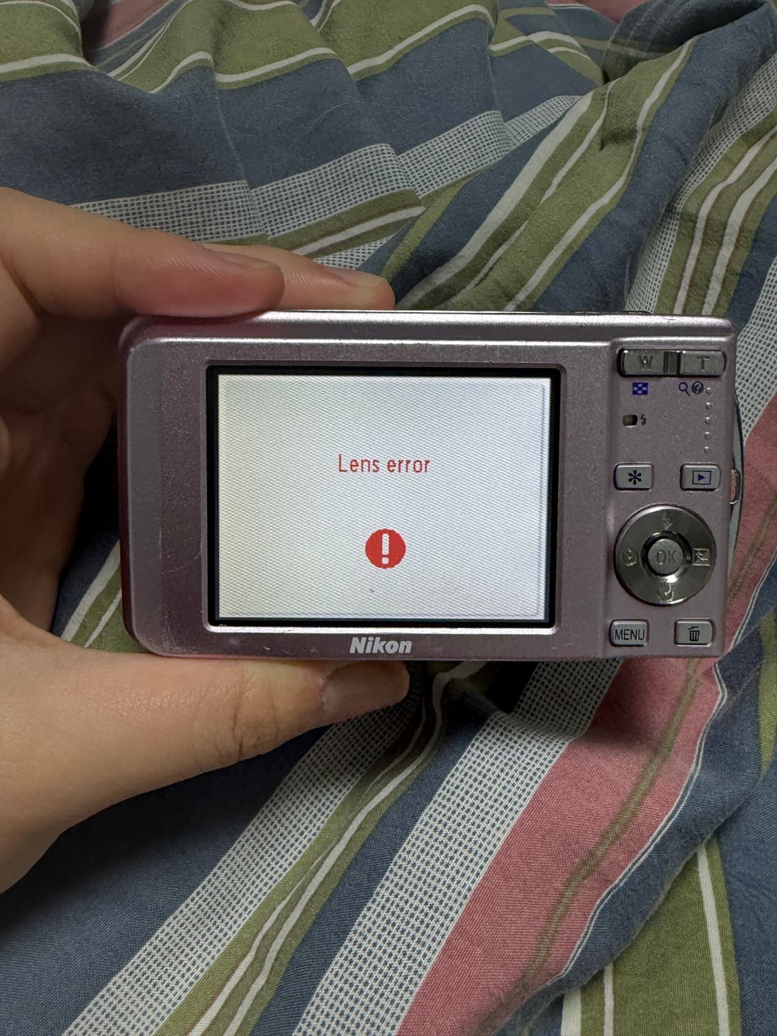 니콘 쿨픽스 S520 핑크 정크 상품이미지2