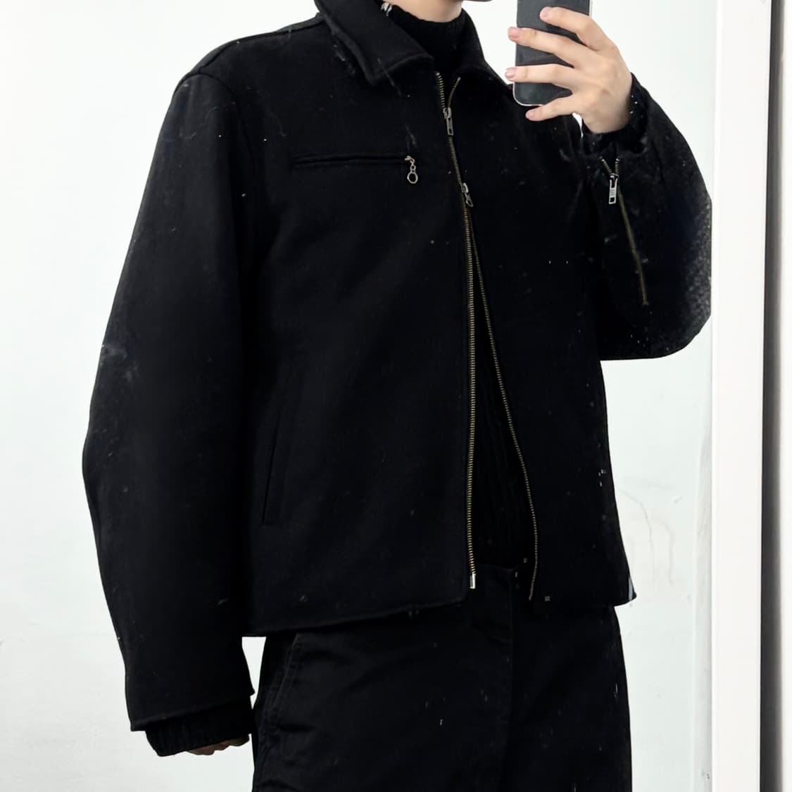 아웃스탠딩 투웨이 울 스포츠 자켓 상품이미지3