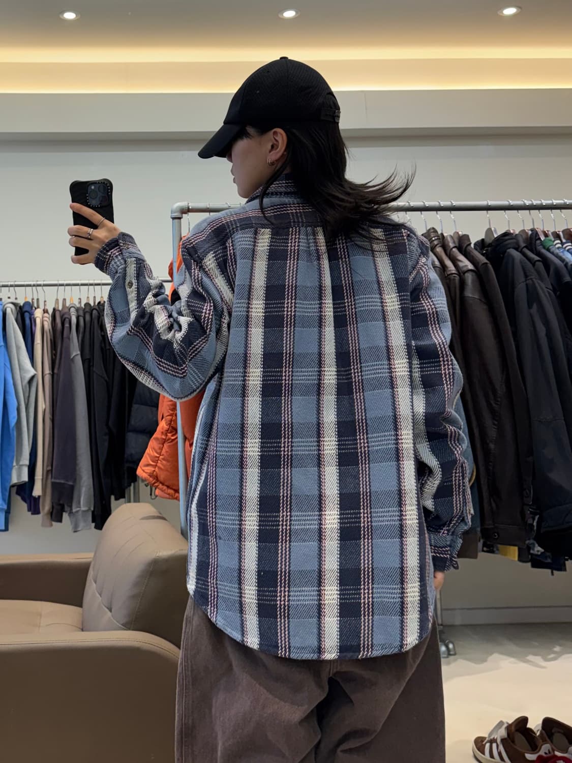 갭 타탄체크 플란넬 셔츠 상품이미지8