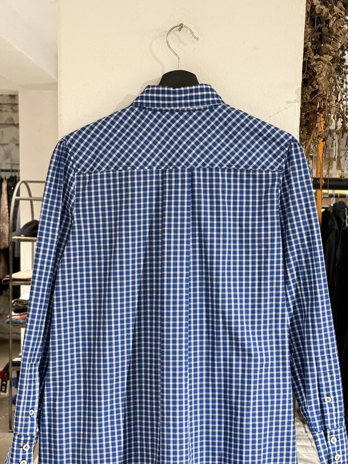 이자벨마랑 에뚜왈 블루 온드리아 셔츠 원피스 상품이미지5