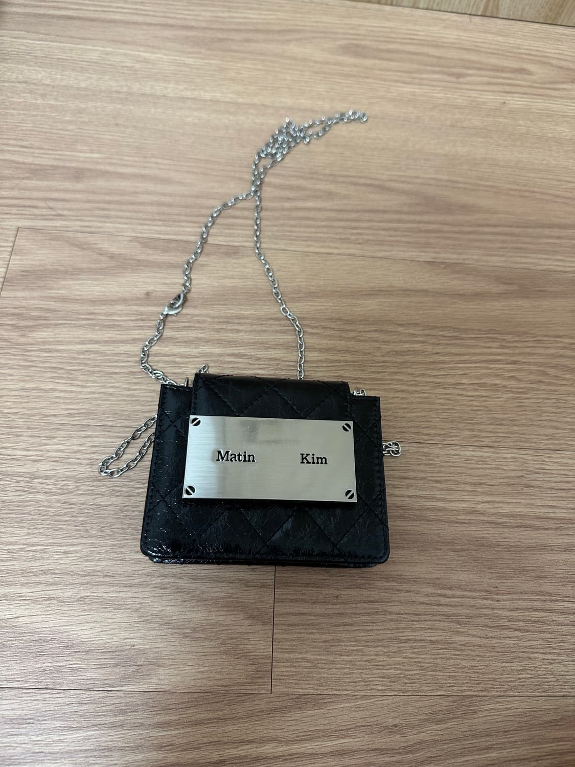 마뗑킴 퀄팅 아코디언 미니백 상품이미지1