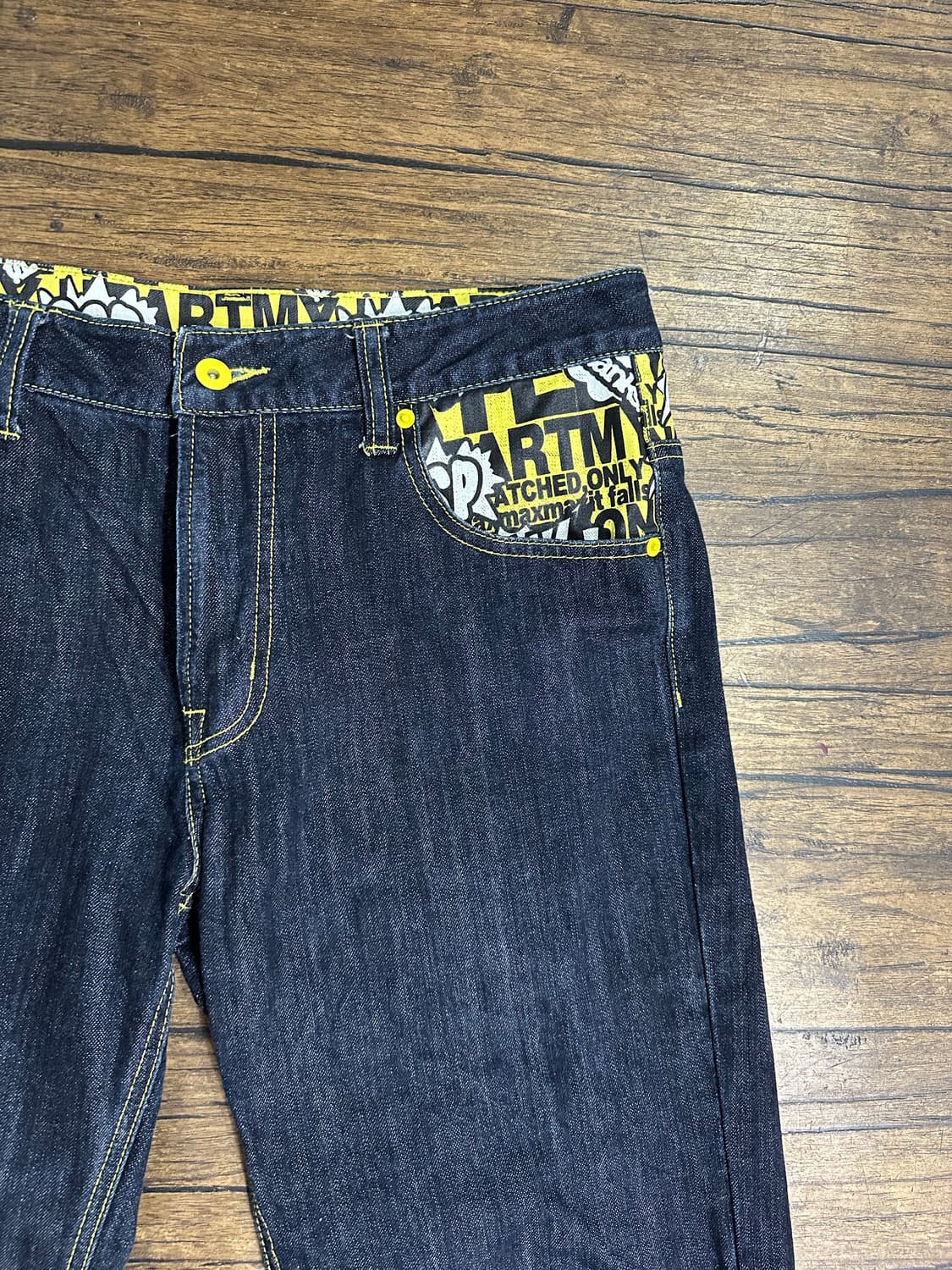 ARTMY 데님 반바지 XL  실측사이즈33사이즈 에비수느낌 상품이미지2