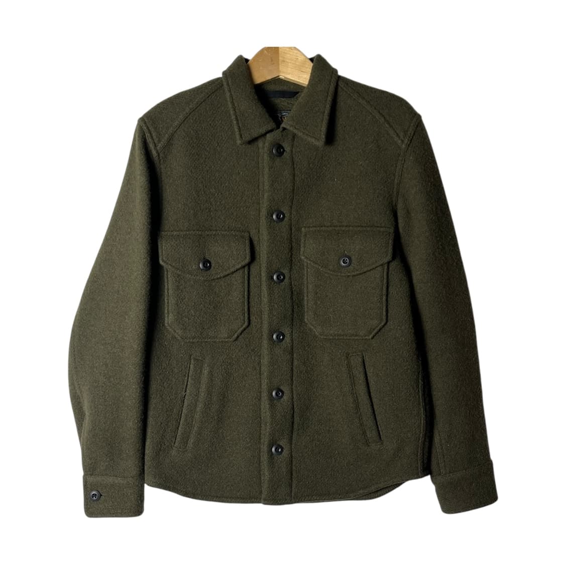 [Beams] 빔즈 울 헤비 셔츠 상품이미지1