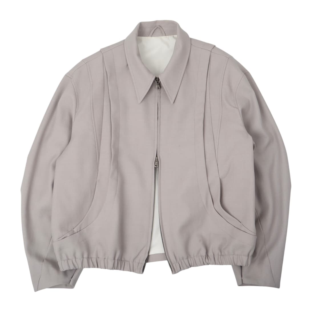 Coor 쿠어 그레이 울 블루종 자켓 상품이미지1