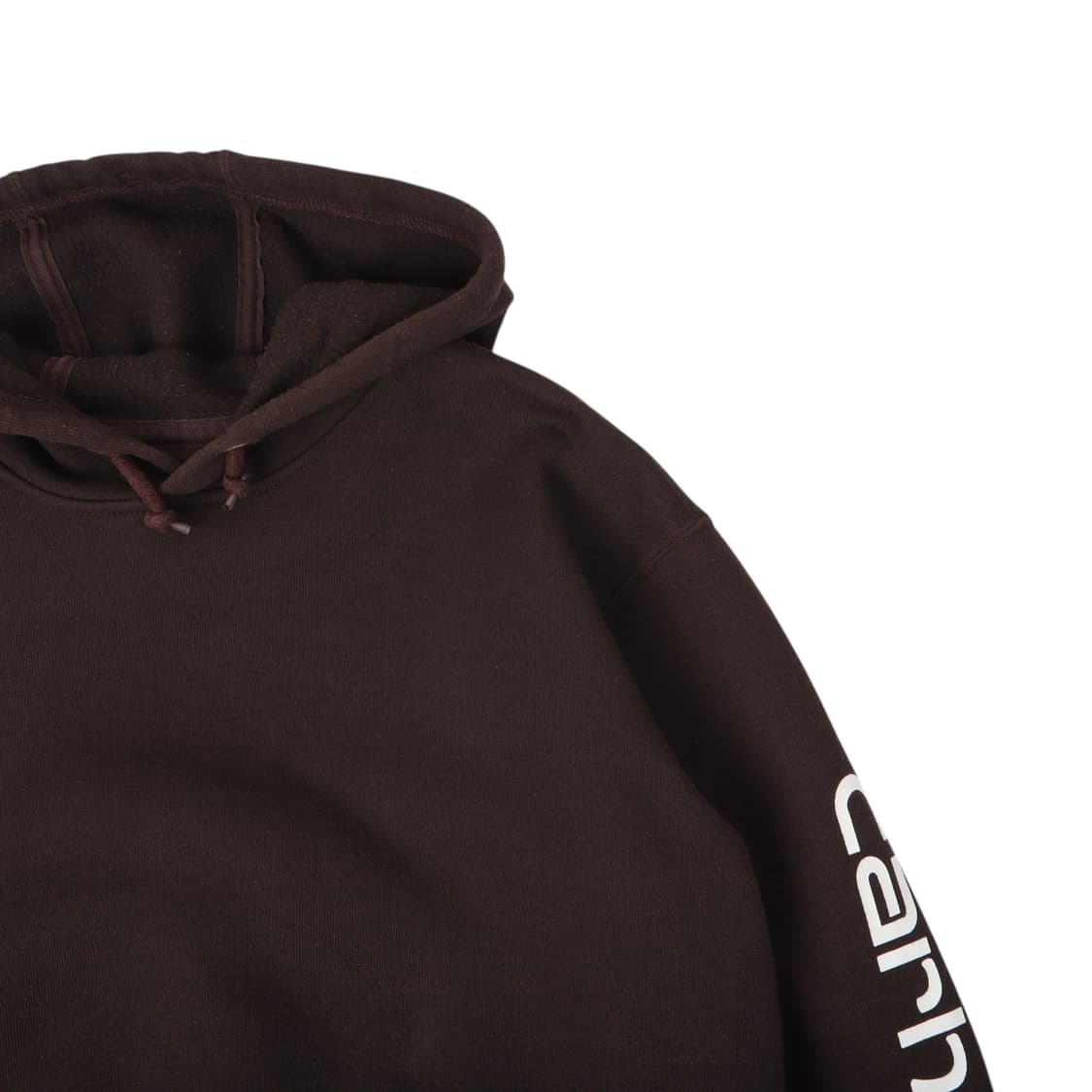 칼하트 다크브라운 k288 코튼 후드티 상품이미지2
