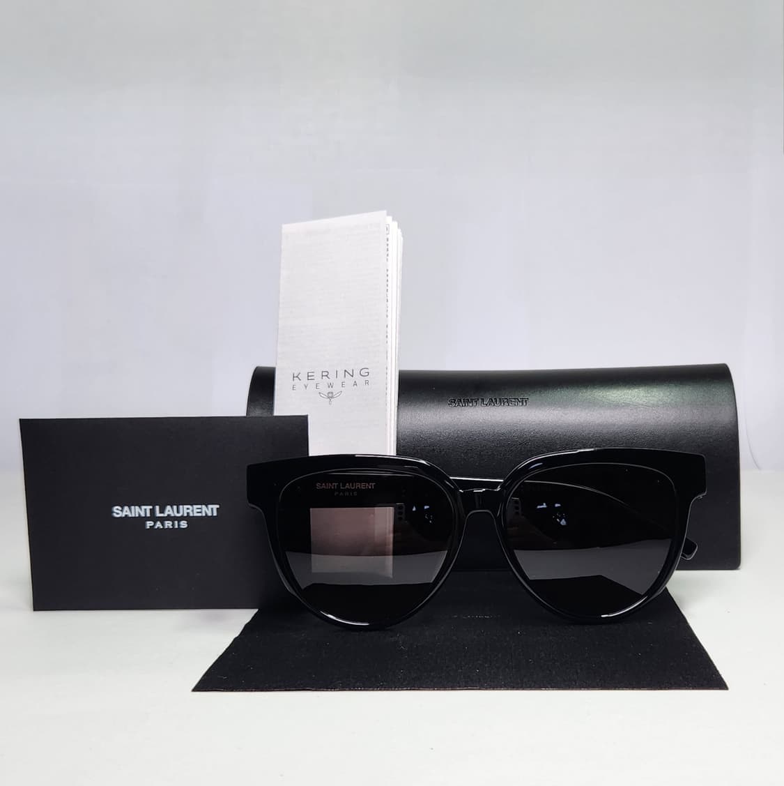 생로랑 명품 라운드 아세테이트 선글라스 [새상품&정품] 상품이미지1