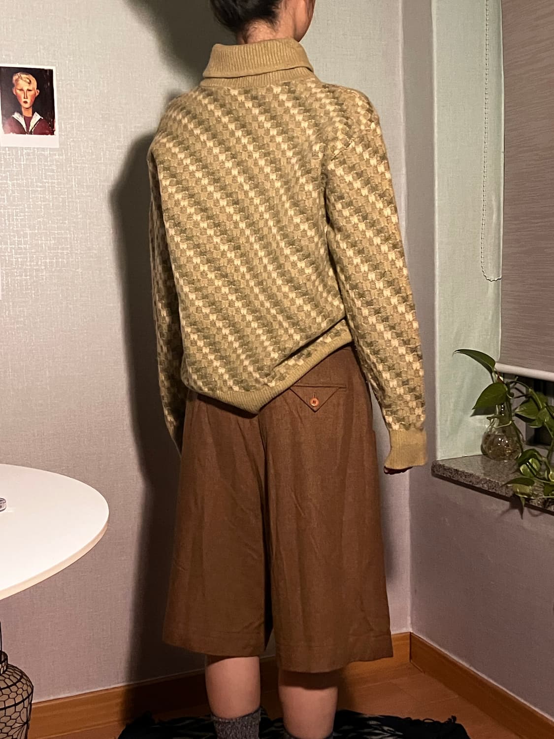 Bean pole wool 반바지 상품이미지4