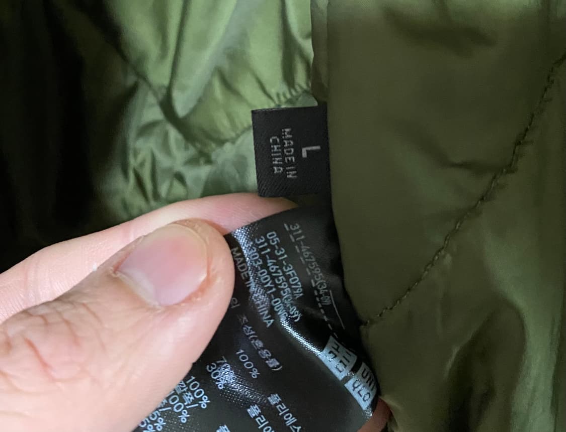 (L) 유니클로 엔지니어드 가먼츠 후드 코트 상품이미지4