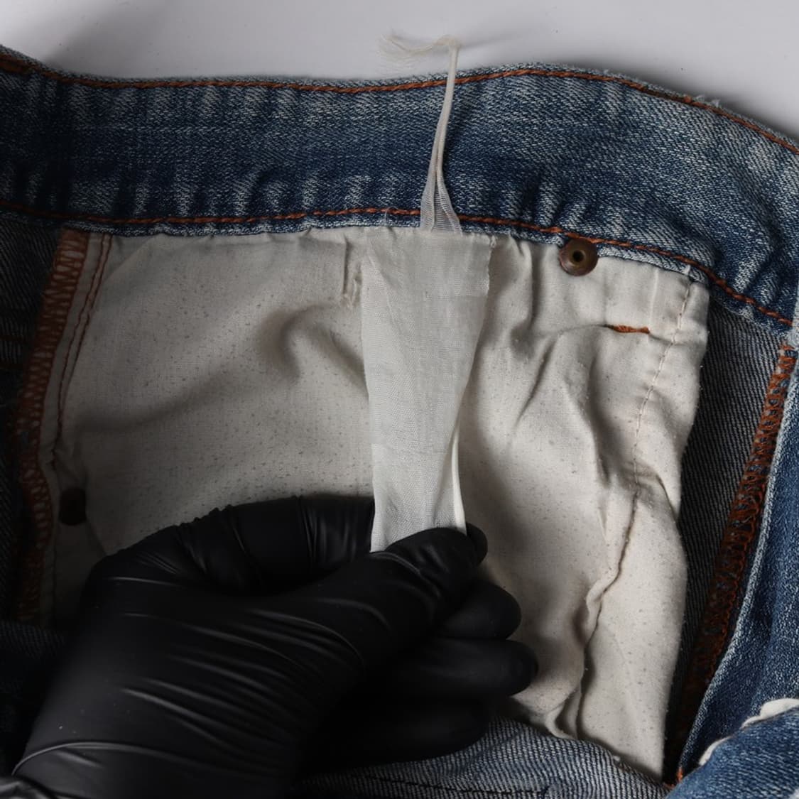 EVISU 시그니처 로고 슬림핏 연청 데님 팬츠 상품이미지7