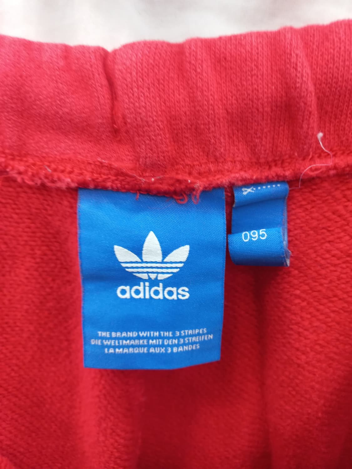 아디다스 빨간색 트레이닝 바지 30 상품이미지3