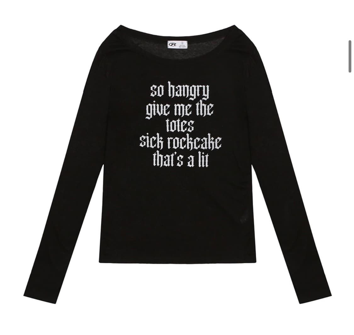 (닝닝착용) 락케이크 펑크 메쉬 탑 Funk Mesh Top 롱슬리브 상품이미지1