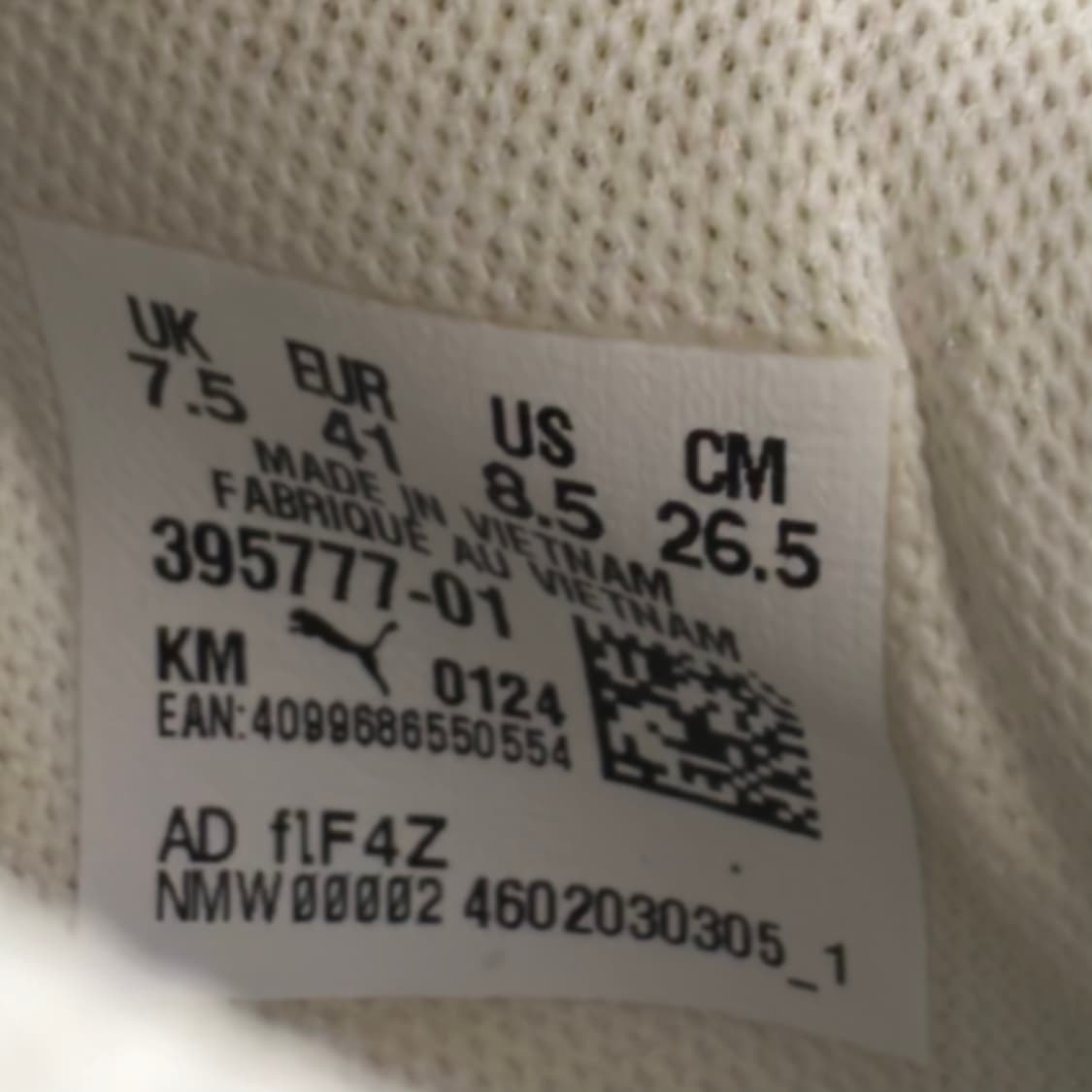 퓨마 스니커즈 네이비 ( 265/OLD-8189 ) 상품이미지6