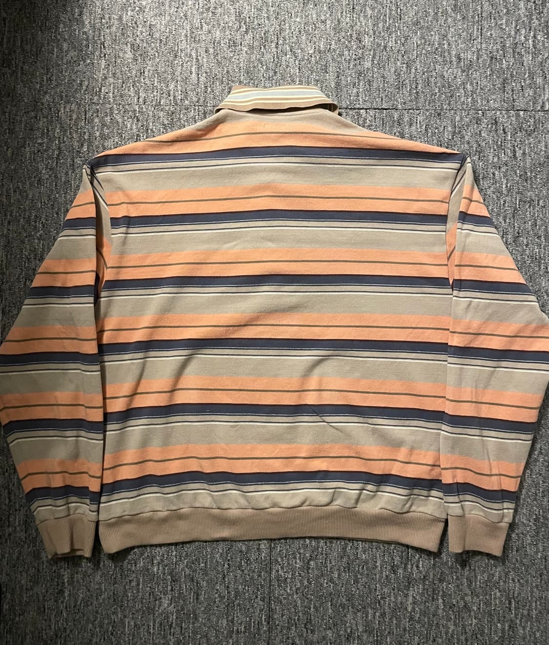 캐피탈 멀티 보더 레트로 폴로 셔츠 [4] 상품이미지4