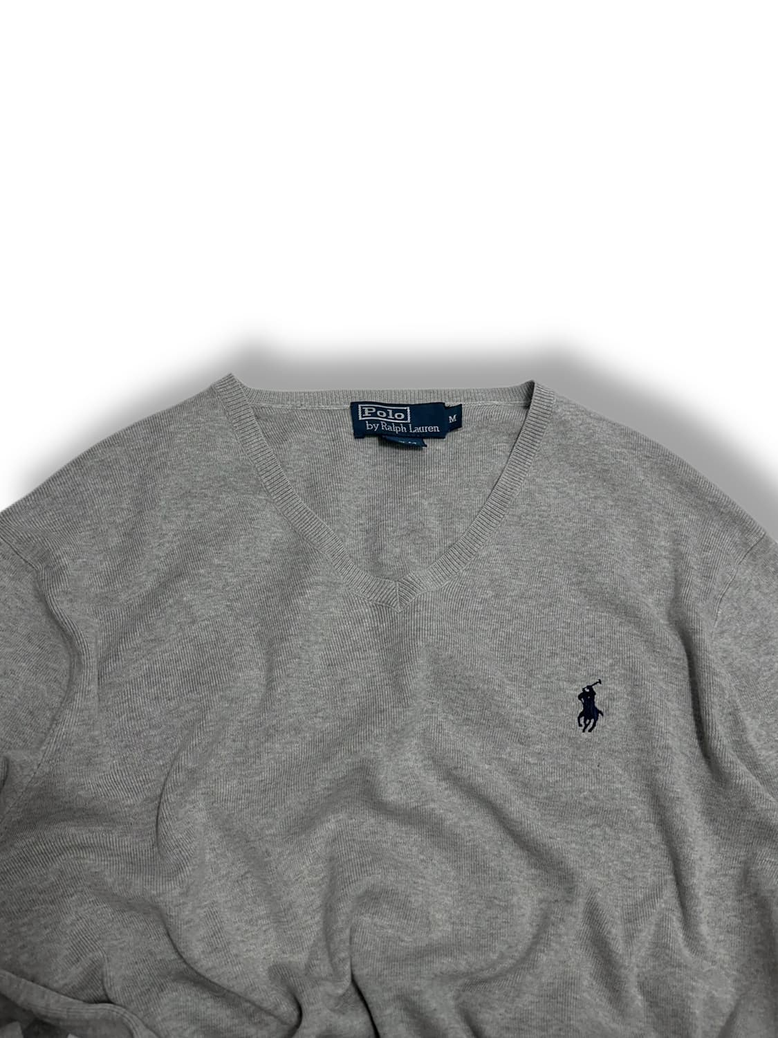 폴로 브이넥 니트 상품이미지3