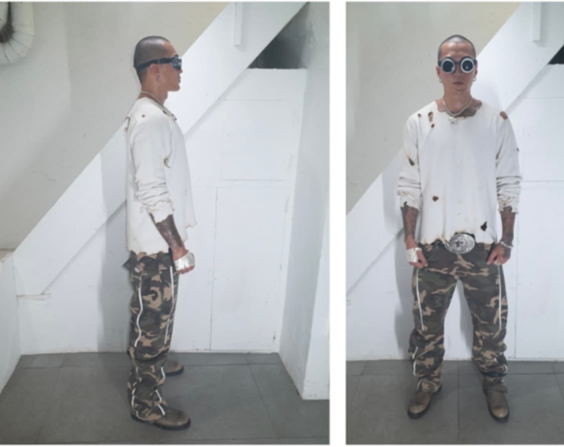 PP 퍼블릭 파머시 카모팬츠 XL 상품이미지1