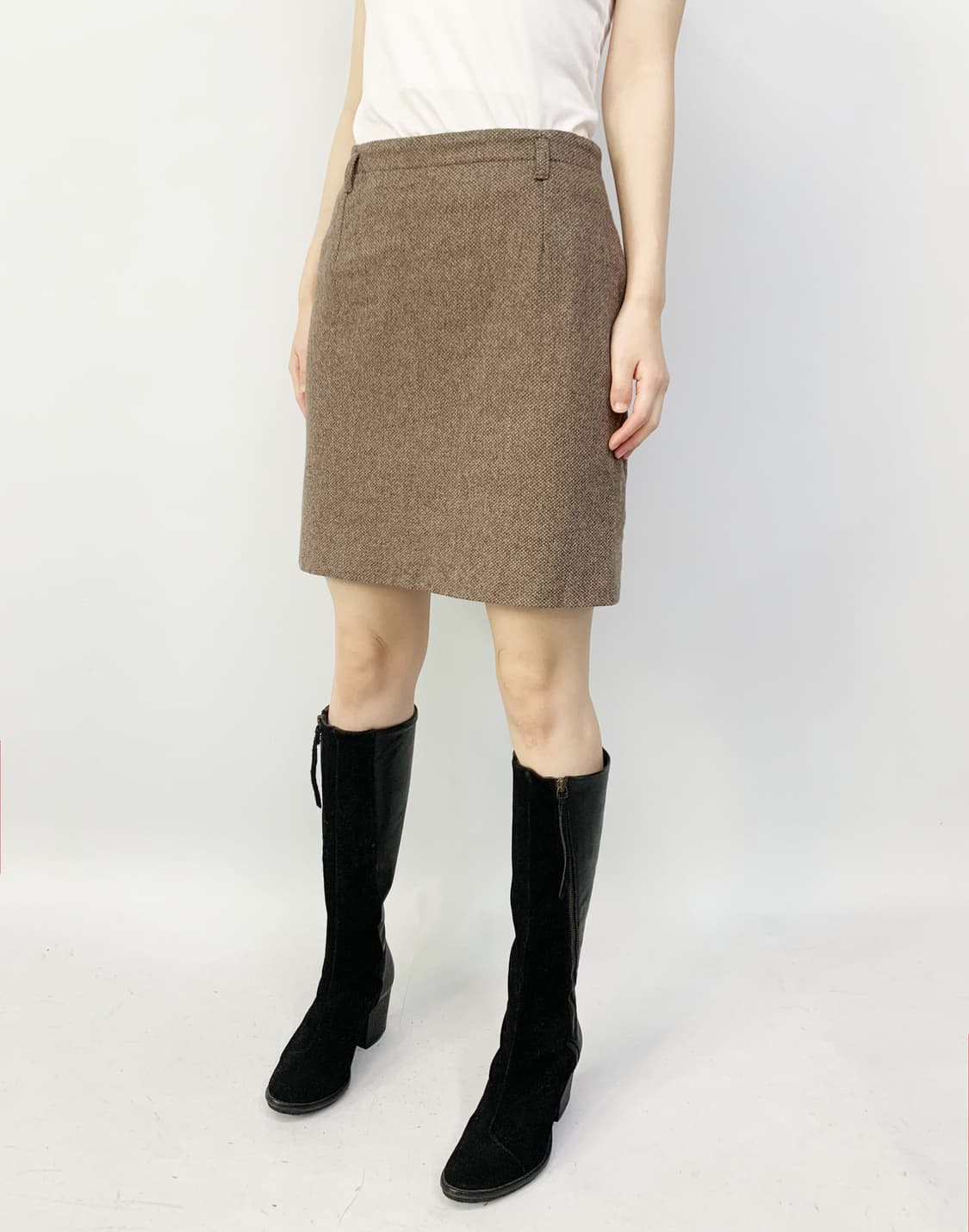 막스 마라 울 미니 스커트 상품이미지2