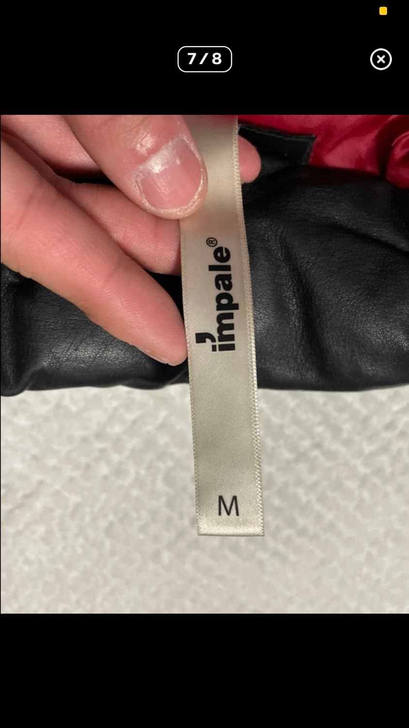 레더 누빔 빈티지 패딩 자켓 상품이미지7