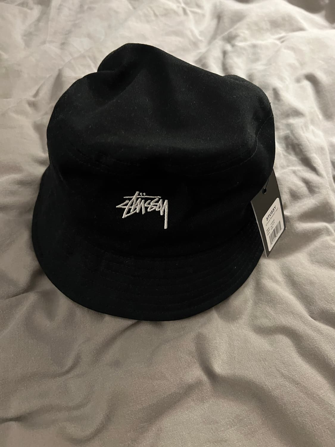 스투시 버킷햇 벙거지 검정 새제품 상품이미지1