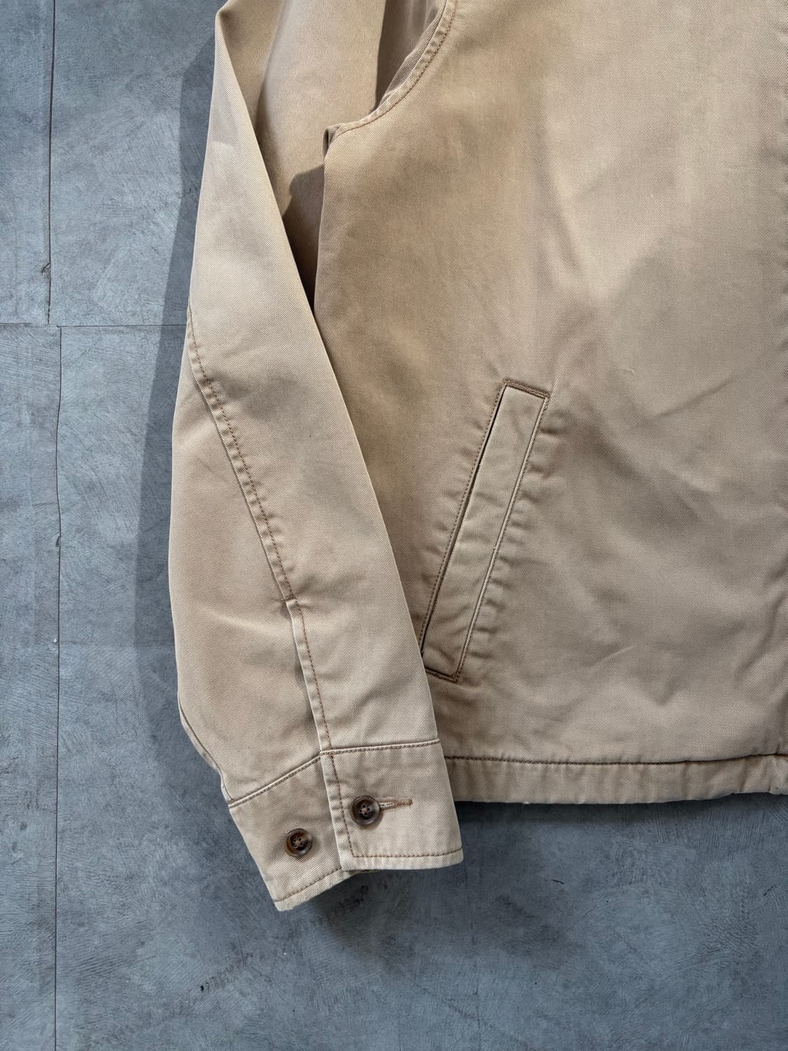 Polo 폴로 랄프로렌 코튼 베이지 헤링턴 자켓  상품이미지6