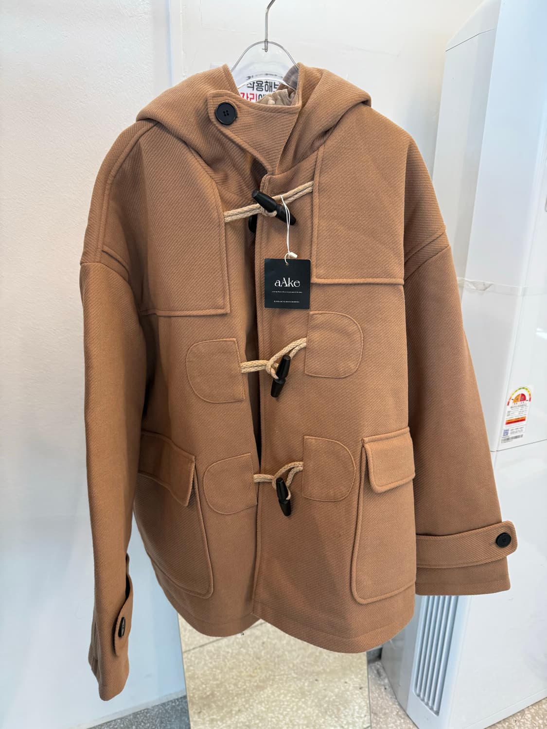 Orda Aake hoodie half duffle coat  상품이미지2