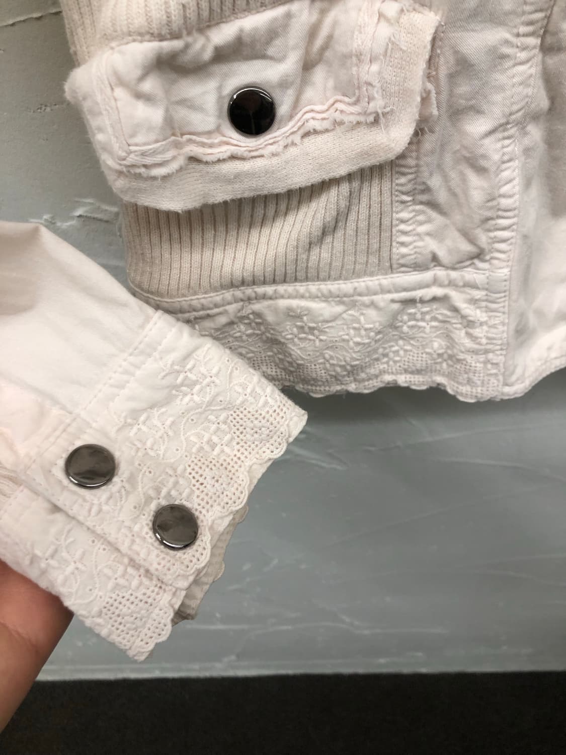 respighi 그런지 코튼 블레이저 상품이미지4