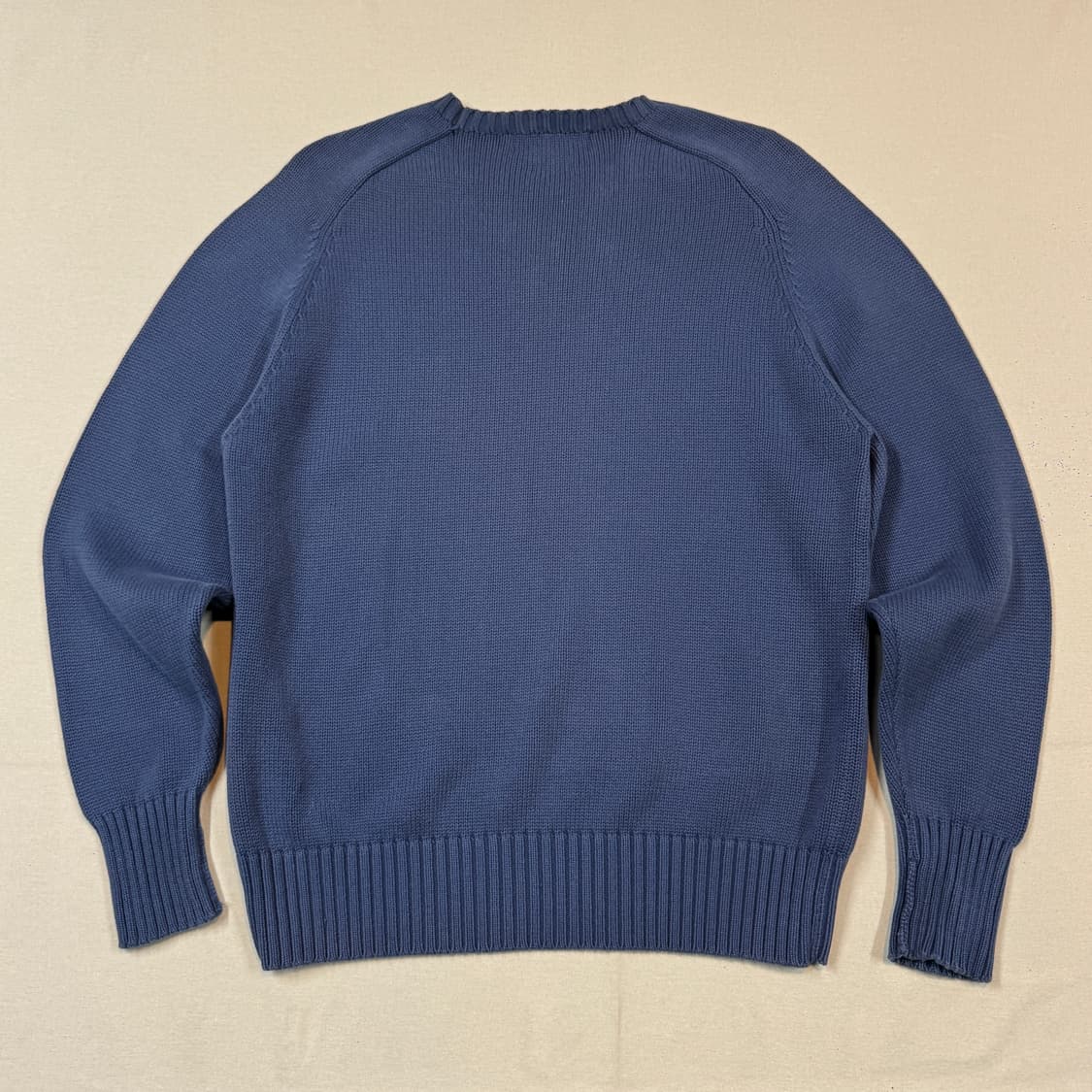 95) 폴로 랄프로렌 헤비코튼 라운드넥 니트 블루 상품이미지5