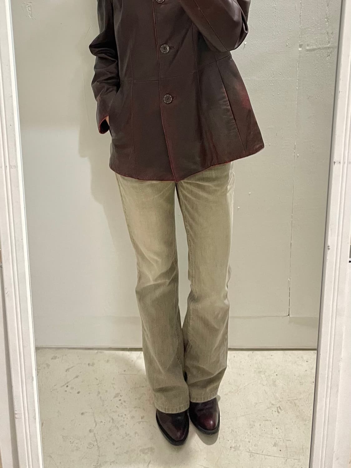 DOMINGO boots cut denim pants 상품이미지1