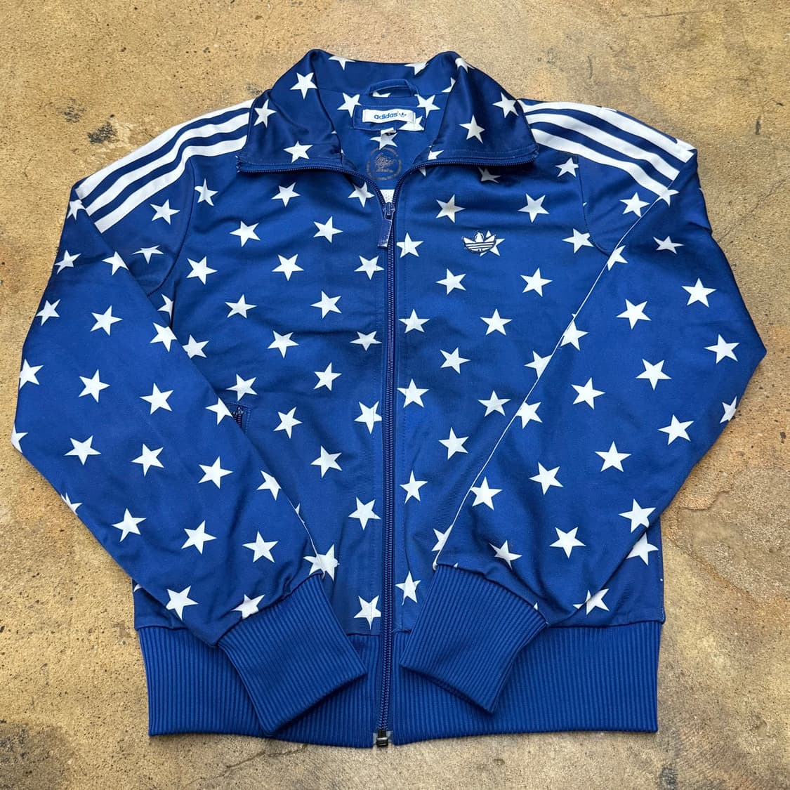 아디다스 블루 스타 별 도트 땡땡이 져지 트랙탑 90 상품이미지2