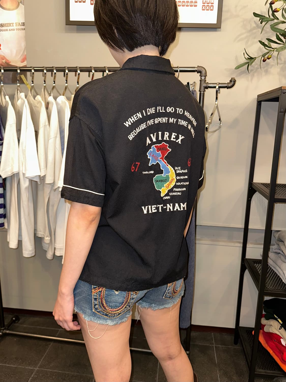 Avirex Viet-nam war camp collar shirt 상품이미지1
