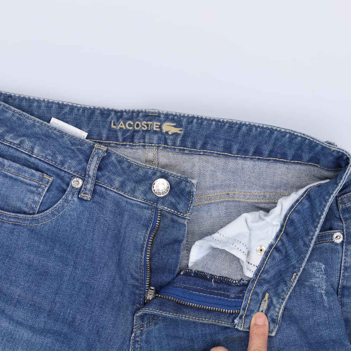 [64/88] 라코스테 여성 스키니 데님팬츠 0115H2 상품이미지3