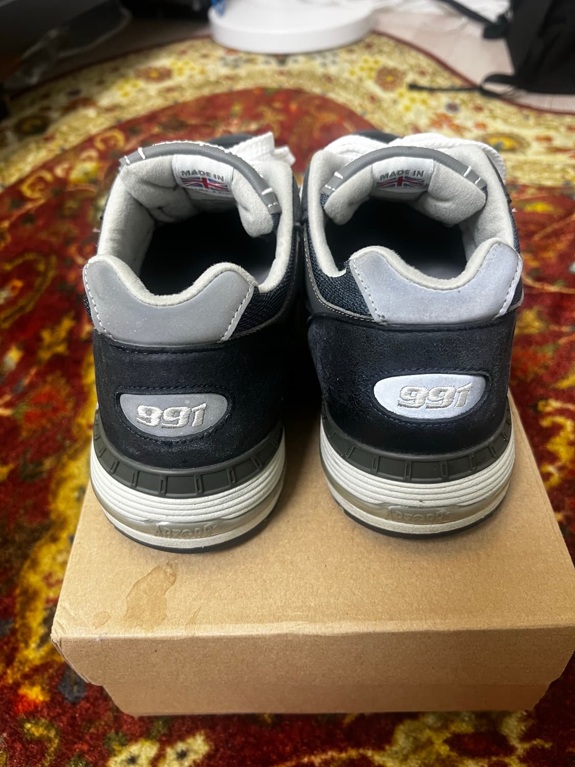 뉴발란스 991 네이비 280mm 상품이미지3