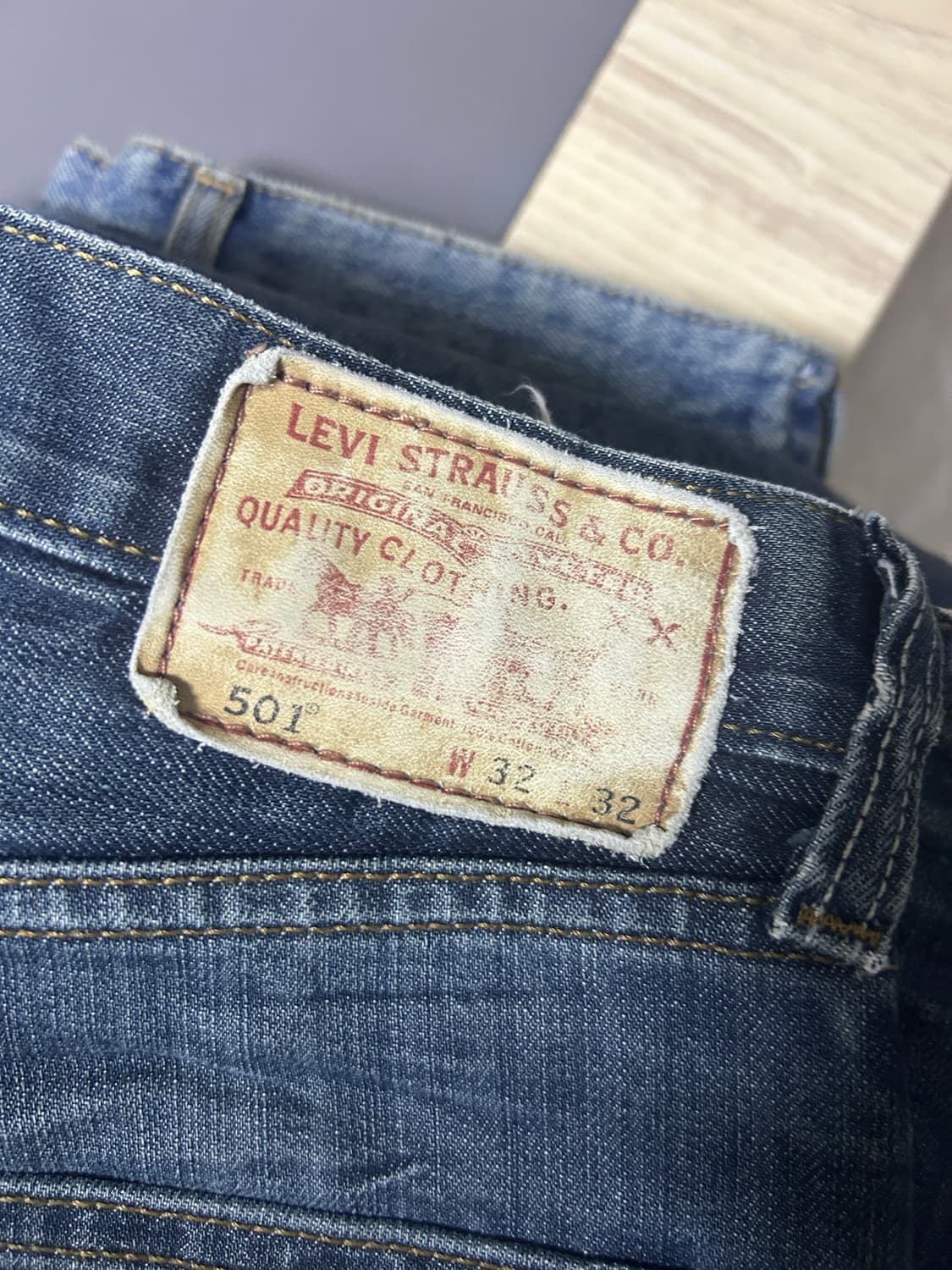 리바이스 501 데님팬츠 상품이미지5