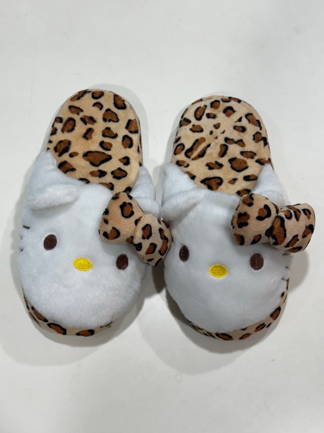 헬로키티 갸루 호피 슬리퍼 여성 실내화  상품이미지5