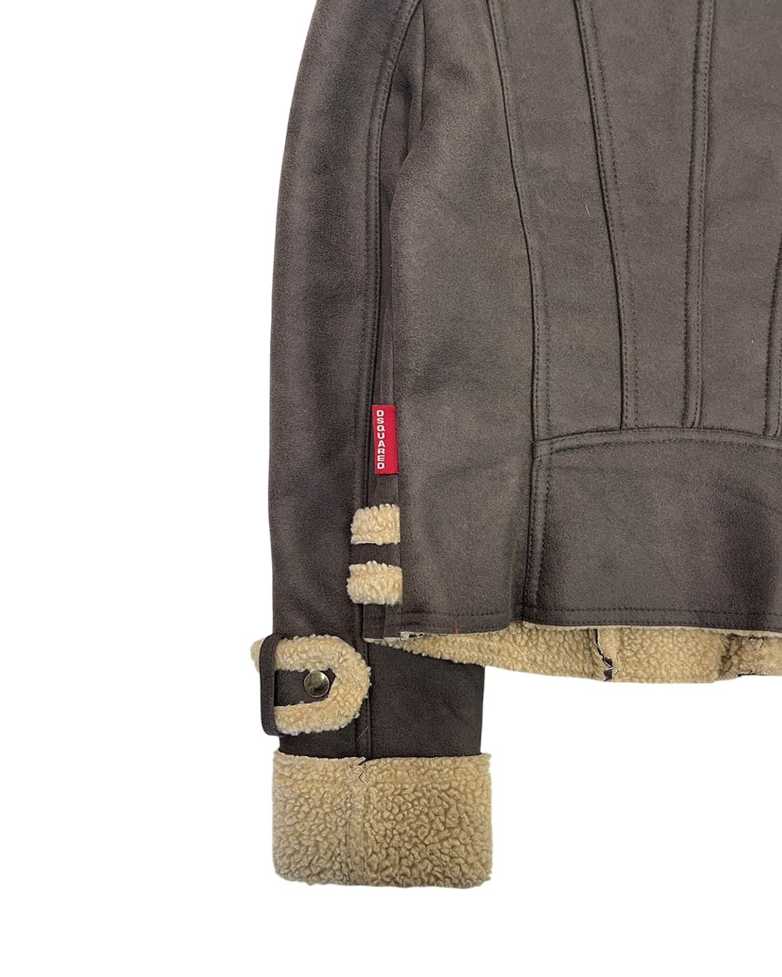 디스퀘어드2 09AW 송아지 가죽 세어링 라이더 자켓 상품이미지9