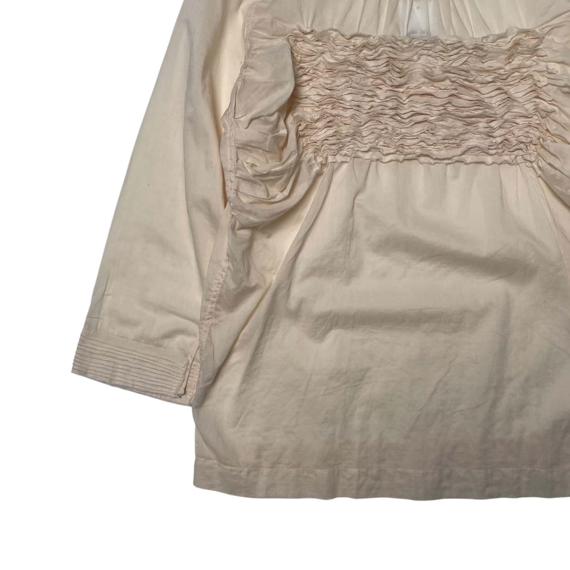 Zucca 코튼 프릴 디테일 롱 슬리브 상품이미지3