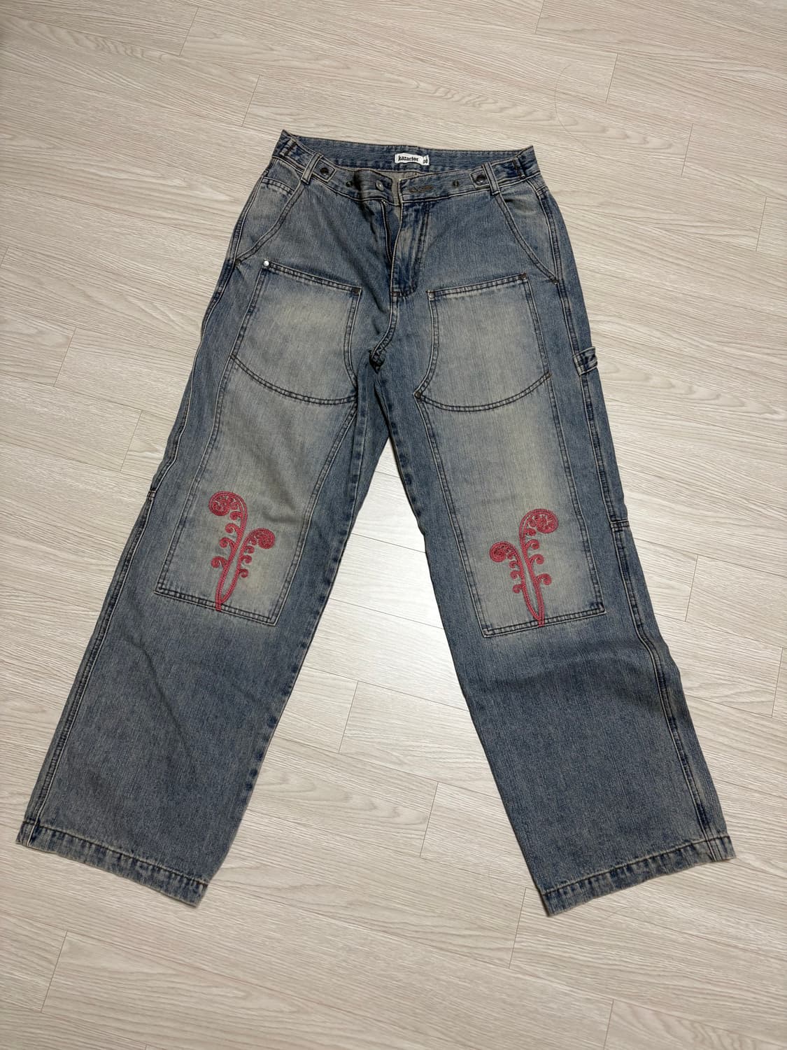 카락터 더블니 팬츠 상품이미지1