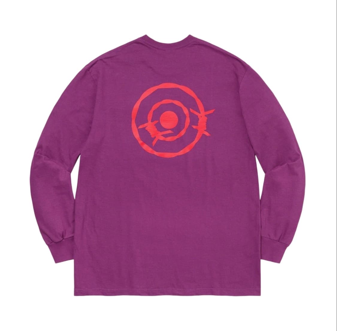 [L] 슈프림 x 사우스2 웨스트8 롱슬리브 포켓 티셔츠 퍼플 상품이미지10