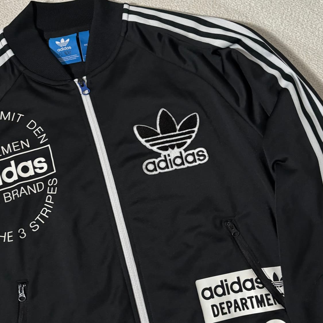 아디다스 멀티로고 트레포일 트랙탑 져지 상품이미지3